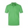 Men's Elastic Polo Koszulka polo z elastanem męska JN569 - lime-green/white
