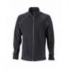 Men's Structure Fleece Jacket Kurtka polarowa męska JN597 - black/carbon