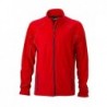 Men's Structure Fleece Jacket Kurtka polarowa męska JN597 - red/carbon