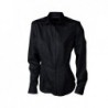 Ladies' Long-Sleeved Blouse Bluzka z długimi rękawami damska JN615 - black
