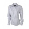 Ladies' Long-Sleeved Blouse Bluzka z długimi rękawami damska JN615 - light-grey