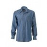 Men's Denim Shirt Bluzka dżinsowa męska JN629 - light-denim