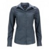 Ladies' Business Shirt Longsleeve Bluzka biznesowa damska z długim rękawem JN641 - carbon