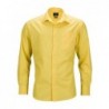Men's Business Shirt Longsleeve Bluzka biznesowa męska z długim rękawem JN642 - yellow
