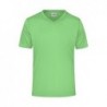 Men's Active-V T-shirt męski w serek do aktywnego wypoczynku JN736 - lime-green