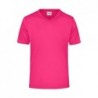 Men's Active-V T-shirt męski w serek do aktywnego wypoczynku JN736 - pink
