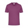 Men's Active-V T-shirt męski w serek do aktywnego wypoczynku JN736 - purple