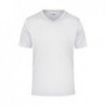 Men's Active-V T-shirt męski w serek do aktywnego wypoczynku JN736 - white