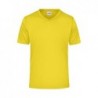Men's Active-V T-shirt męski w serek do aktywnego wypoczynku JN736 - yellow