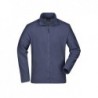 Men's Basic Fleece Jacket Klasyczna bluza polarowa męska z lini basic JN766 - navy