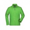 Men's Basic Fleece Jacket Klasyczna bluza polarowa męska z lini basic JN766 - spring-green