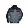 Workwear Jacket Bluza robocza JN810 - carbon/black