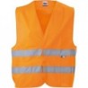 Safety Vest Adults Kamizelka odblaskowa  bezpieczeństwa dla dorosłych JN815 - fluorescent-orange
