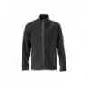 Men's Workwear Fleece Jacket - STRONG - Bluza polarowa robocza męska -STRONG- JN842 - black/carbon