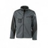 Workwear Softshell Jacket - STRONG - Kurtka robocza softshellowa -STRONG- JN844 - carbon/black
