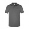 Men's Workwear Polo Pocket Koszulka polo robocza z kieszonką męska JN846 - dark-grey