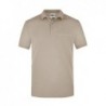 Men's Workwear Polo Pocket Koszulka polo robocza z kieszonką męska JN846 - stone