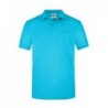 Men's Workwear Polo Pocket Koszulka polo robocza z kieszonką męska JN846 - turquoise