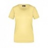 Ladies' Basic-T Klasyczny T-shirt damski lini Basic JN901 - light-yellow
