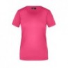 Ladies' Basic-T Klasyczny T-shirt damski lini Basic JN901 - pink