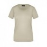 Ladies' Basic-T Klasyczny T-shirt damski lini Basic JN901 - stone