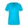 Ladies' Basic-T Klasyczny T-shirt damski lini Basic JN901 - turquoise
