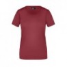Ladies' Basic-T Klasyczny T-shirt damski lini Basic JN901 - wine