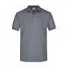 Basic Polo Klasyczna koszulka polo JN918 - mid-grey