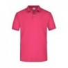 Basic Polo Klasyczna koszulka polo JN918 - pink