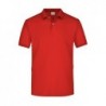 Basic Polo Klasyczna koszulka polo JN918 - red