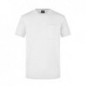 Men's Round-T Pocket T-shirt z kieszonką męski JN920 - white