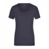 Ladies' Stretch Round-T T-shirt z elastanem  okrągłym dekoltem damski JN926 - navy