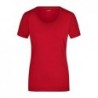 Ladies' Stretch Round-T T-shirt z elastanem  okrągłym dekoltem damski JN926 - red