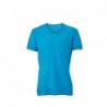 Men's Gipsy T-Shirt T-shirt z głębokim dekoltem w serek męski JN976 - turquoise