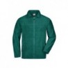 Full-Zip Fleece Bluza polarowa z zamkiem JN044 - dark-green