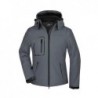 Ladies' Winter Softshell Jacket Zimowa kurtka typu Softshell z ocieplaczem damska JN1001 - carbon