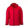 Men's Outdoor Hybrid Jacket Kurtka outdoorowa Hybryda męska JN1050 - red