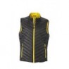 Men's Lightweight Vest Lekki dwustronny bezrękawnik męski JN1090 - black/yellow