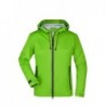 Ladies' Outdoor Jacket Ultra lekka kurtka typu Softshell z membraną TPU damska JN1097 - spring-green/iron-grey