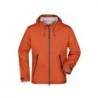 Men's Outdoor Jacket Ultra lekka kurtka typu Softshell z membraną TPU męska JN1098 - dark-orange/iron-grey