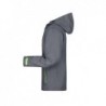 Men's Outdoor Jacket Ultra lekka kurtka typu Softshell z membraną TPU męska JN1098 - iron-grey/green