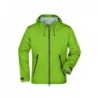 Men's Outdoor Jacket Ultra lekka kurtka typu Softshell z membraną TPU męska JN1098 - spring-green/iron-grey