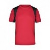 Men's Running-T T-shirt do biegania męski JN306 - red/black