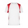 Men's Running-T T-shirt do biegania męski JN306 - white/red