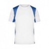 Men's Running-T T-shirt do biegania męski JN306 - white/royal