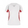 Ladies' Running-T T-shirt do biegania damski JN390 - white/red