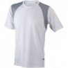 Men's Running-T T-shirt do biegania męski JN397 - white/silver