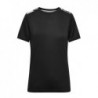 Ladies' Sports Shirt Koszulka sportowa damska JN523 - black/black-printed