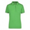 Ladies' Elastic Polo Koszulka polo z elastanem damska JN568 - lime-green/white