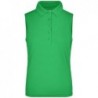 Ladies' Active Polo Sleeveless Koszulka polo do aktywnego wypoczynku i sportu z długimi rękawami damska JN575 - green